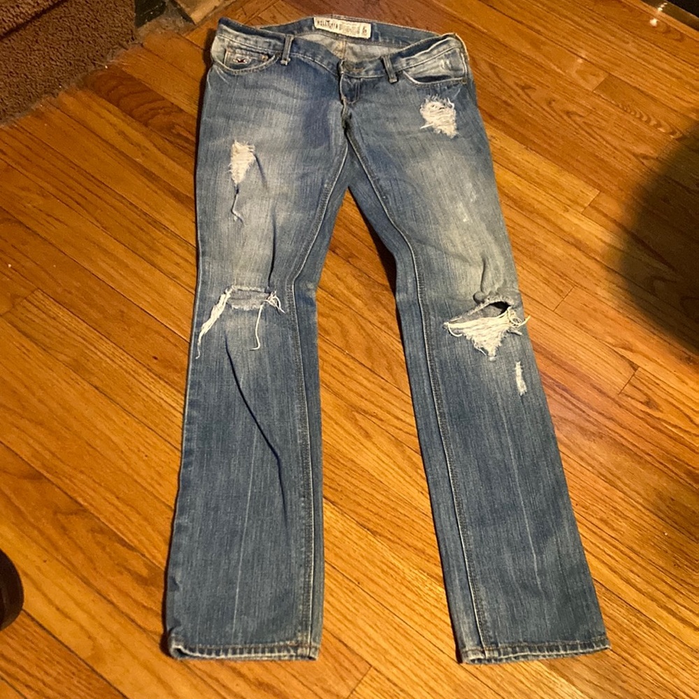 Hollister ripped jeans size 0s
